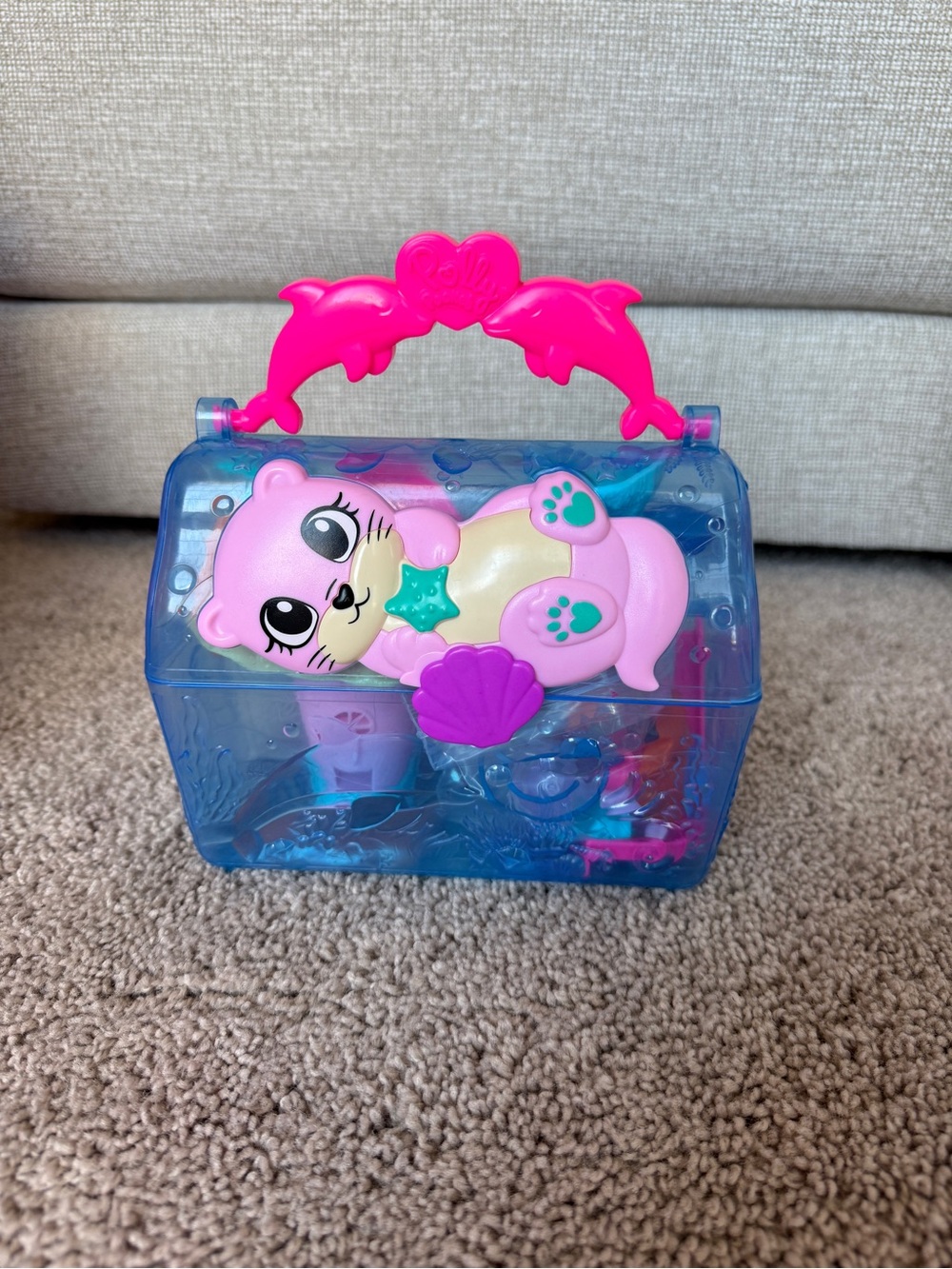 Polly Pocket Sparkle Cove Adventure Island Treasure Chest